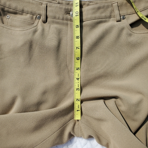 Rafaella Petites Khaki Trouser Pants Size 10P - Picture 4 of 7